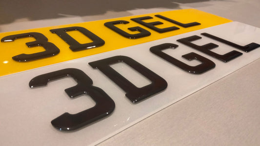 3D Registration Plates, UK license Plate made in Manchester city centre.